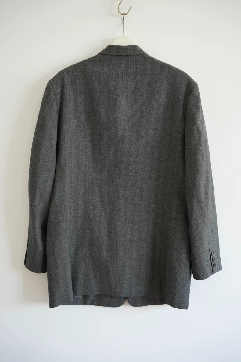 Yohji Yamamoto 90s Charcoal Gray Suit