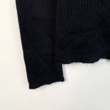 Black Sequined Cashmere Cardigan by Dior