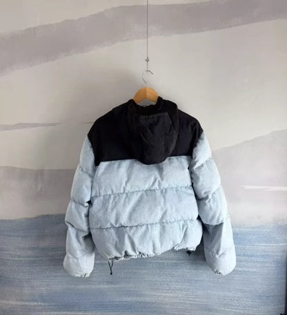 Alexander Wang Blue Denim Zip Jacket