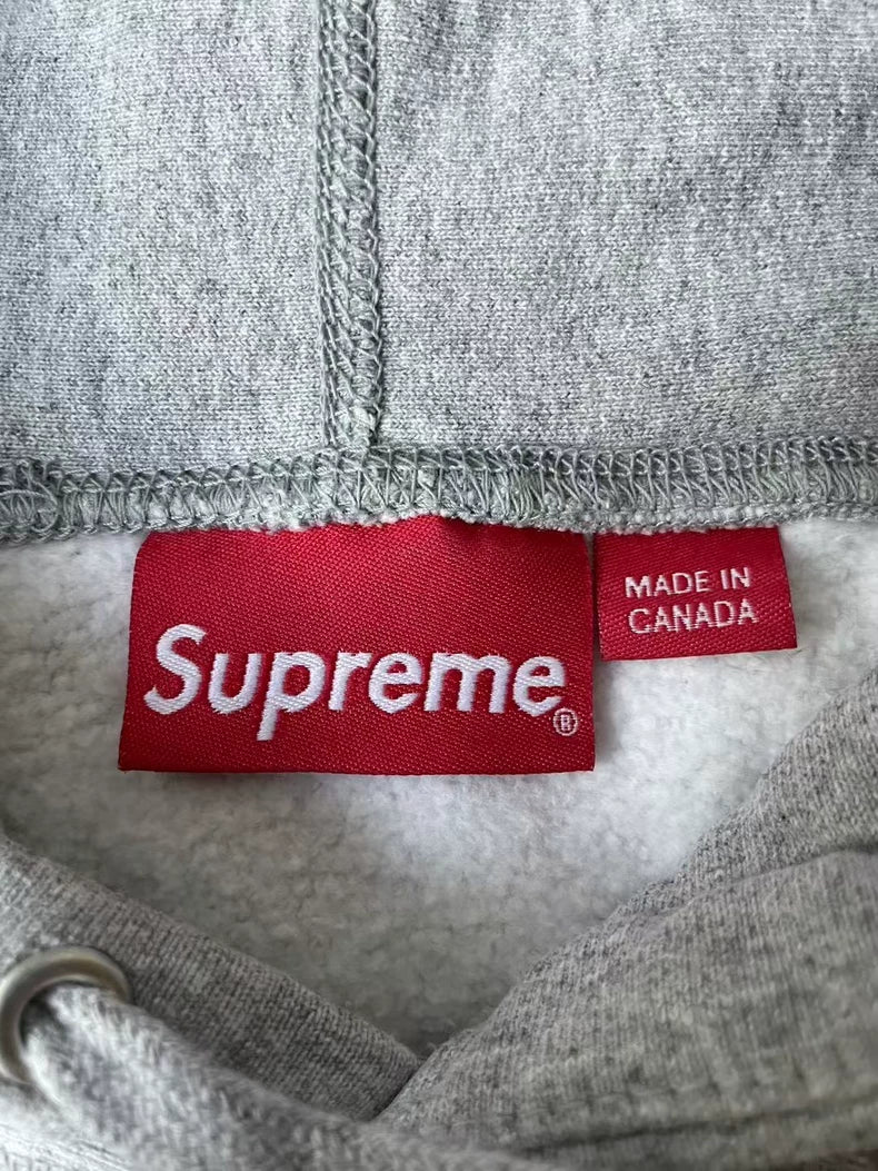 Supreme Grey Floral Hoodie