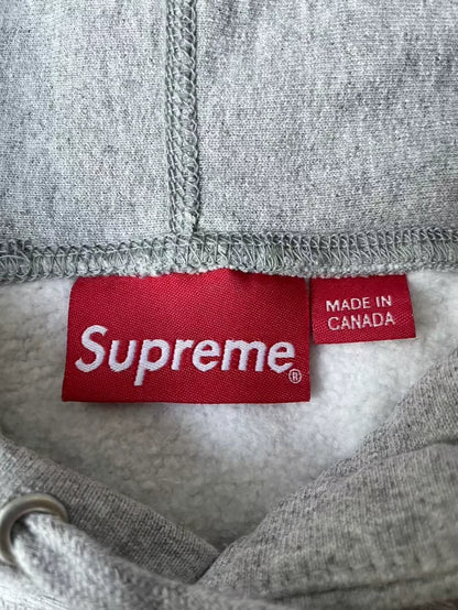 Supreme Grey Floral Hoodie