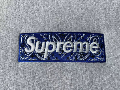 Supreme Grey Floral Hoodie