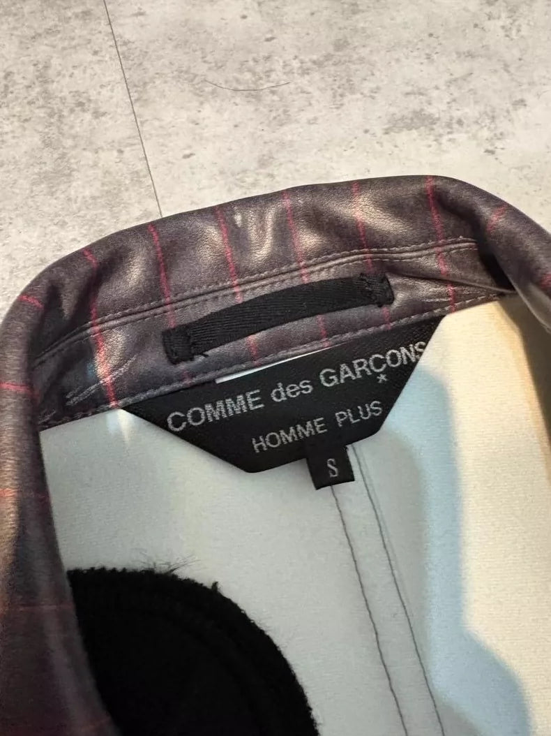 Comme des Garcons Leather Blazer