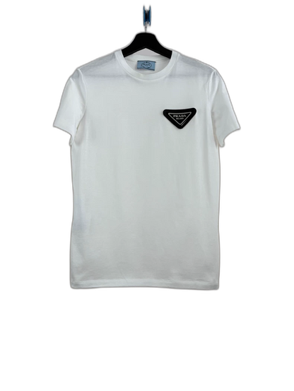 Prada Short Sleeve T-Shirt with Logo