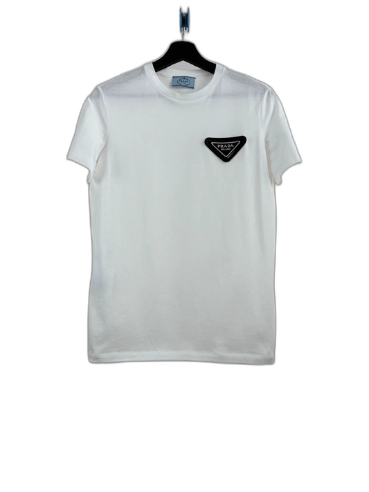 Prada Short Sleeve T-Shirt with Logo