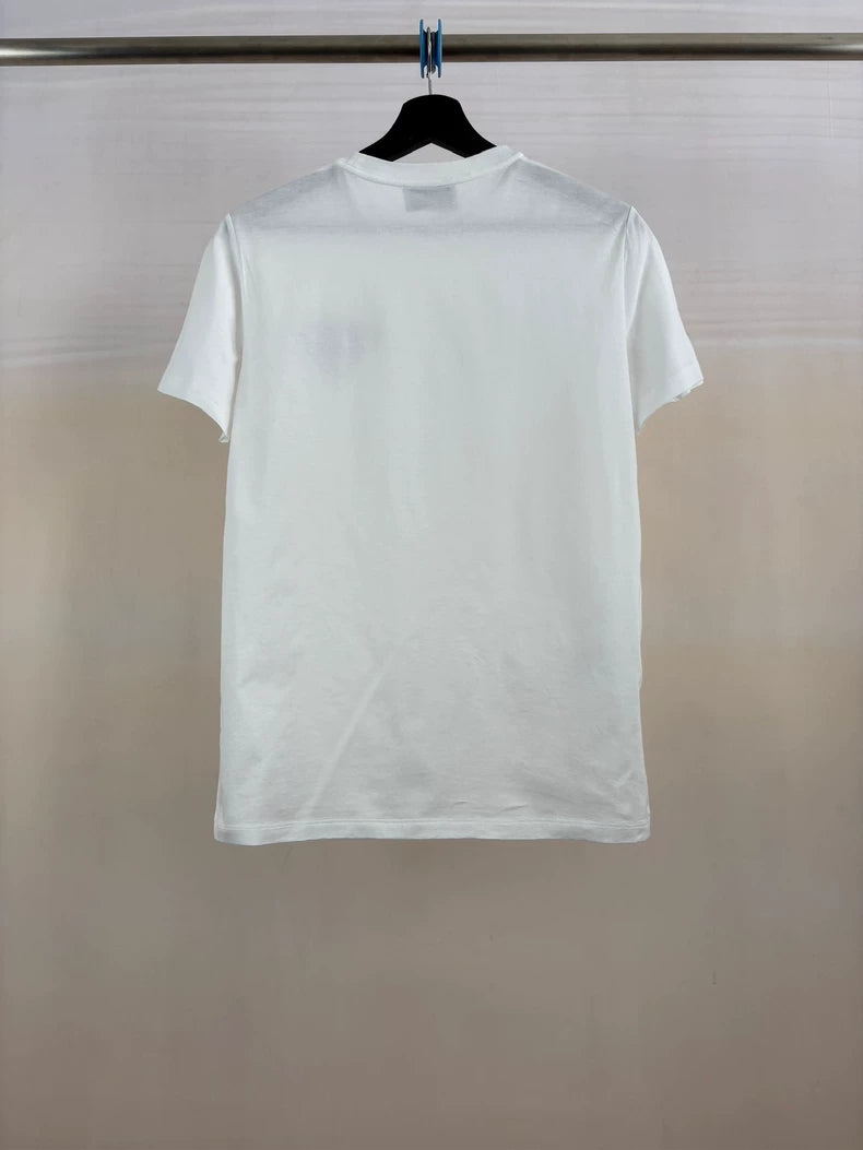 Prada Short Sleeve T-Shirt with Logo