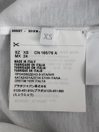 Prada Short Sleeve T-Shirt with Logo