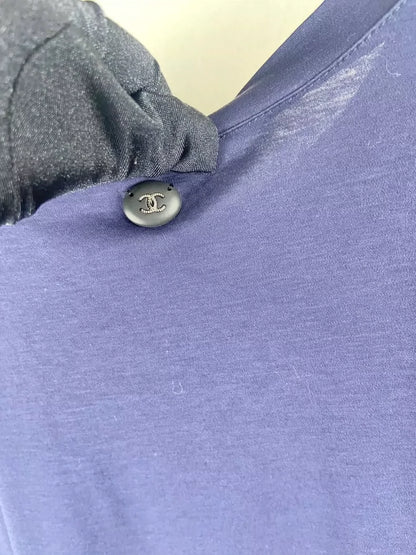 Chanel Long Sleeve Letter Shirt