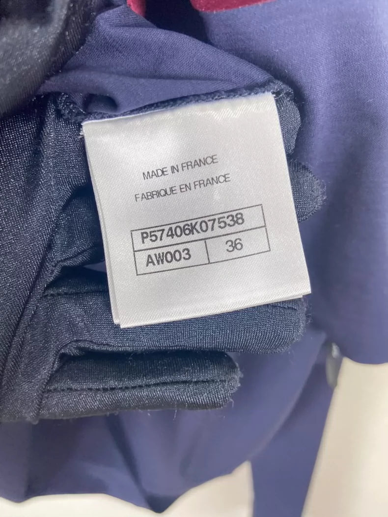 Chanel Long Sleeve Letter Shirt