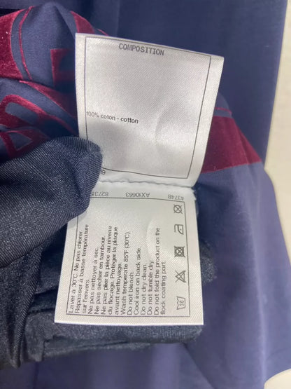 Chanel Long Sleeve Letter Shirt