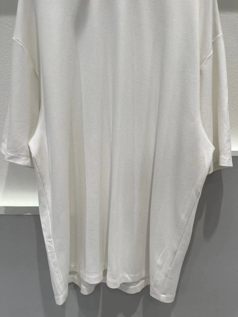 Acne Logo Half Neck Short Sleeve Top