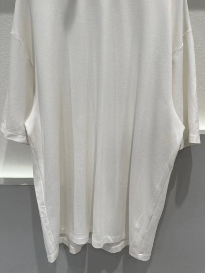 Acne Logo Half Neck Short Sleeve Top