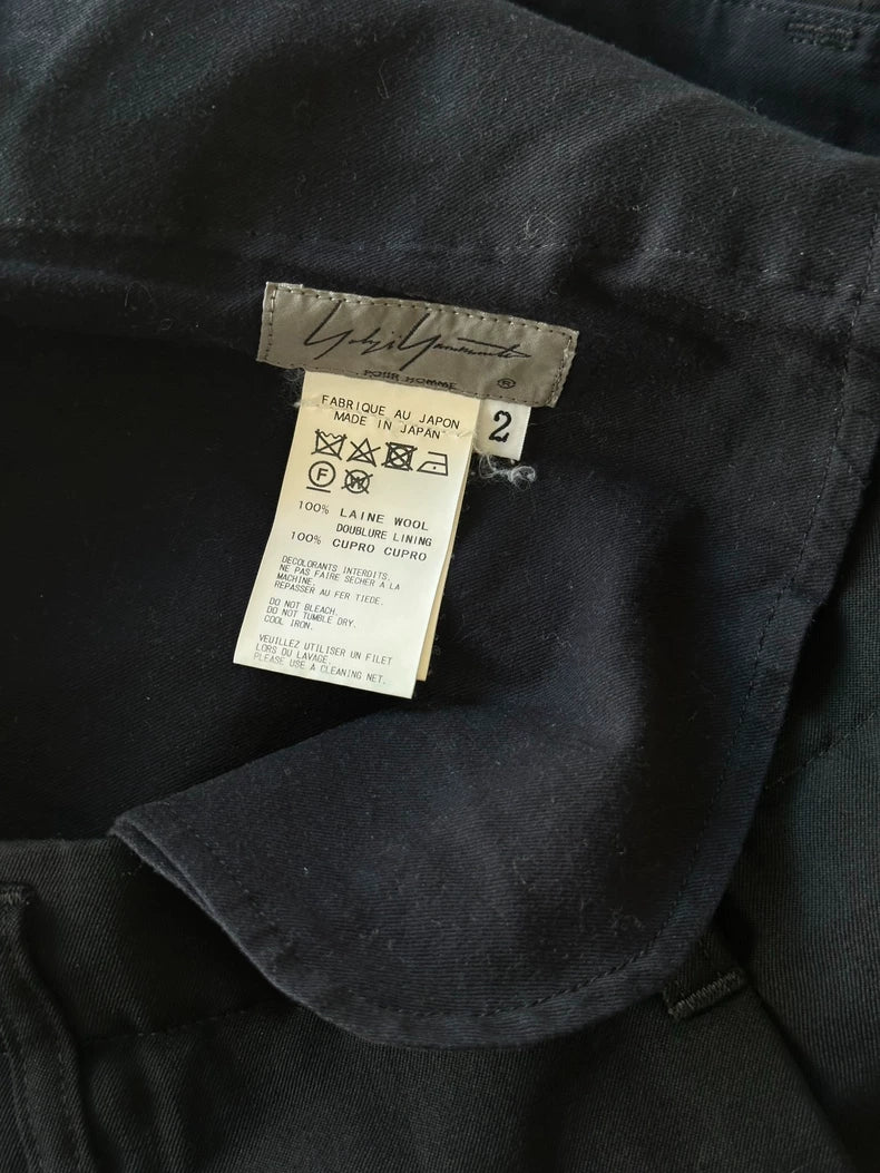 Yohji Yamamoto Mainline Tailored Trousers