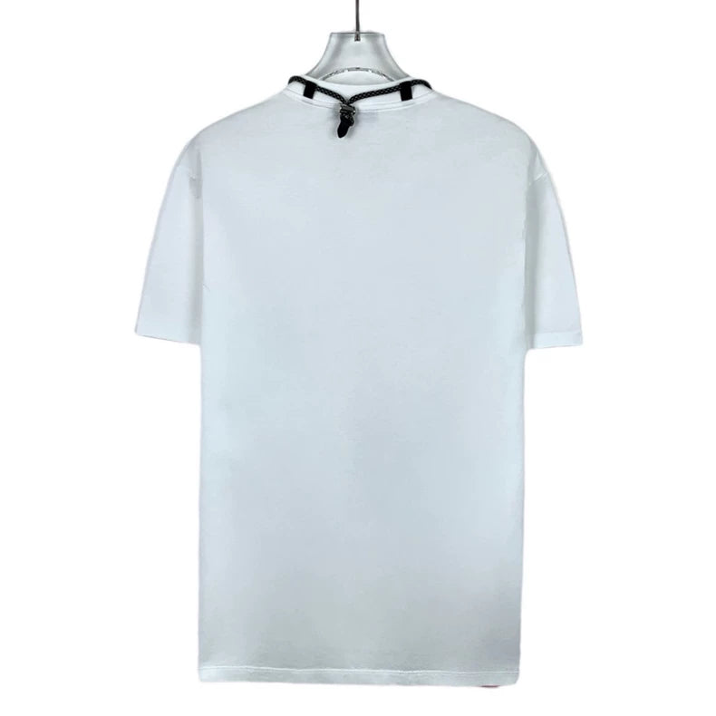 Prada Cotton Crew Neck Short Sleeve T-Shirt