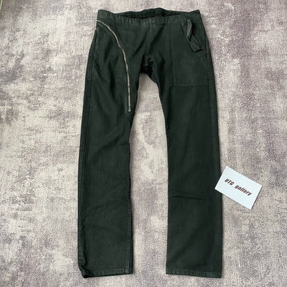 Rick Owens Air Cut Waxed Denim Jeans