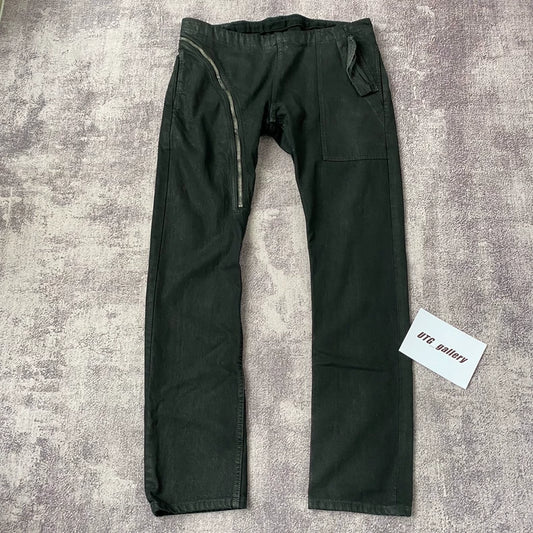 Rick Owens Air Cut Waxed Denim Jeans