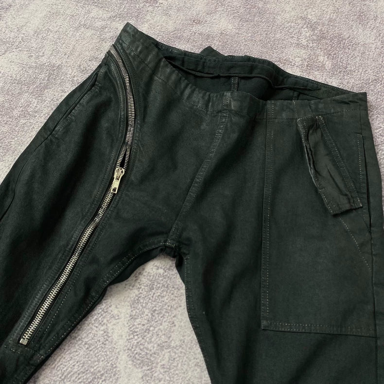 Rick Owens Air Cut Waxed Denim Jeans