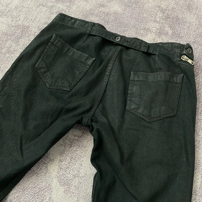 Rick Owens Air Cut Waxed Denim Jeans