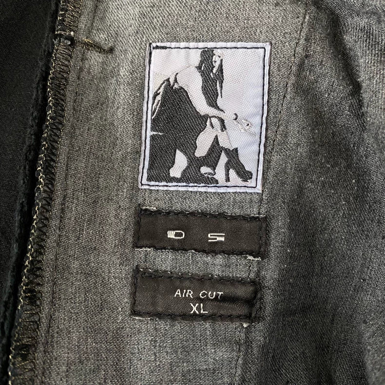 Rick Owens Air Cut Waxed Denim Jeans