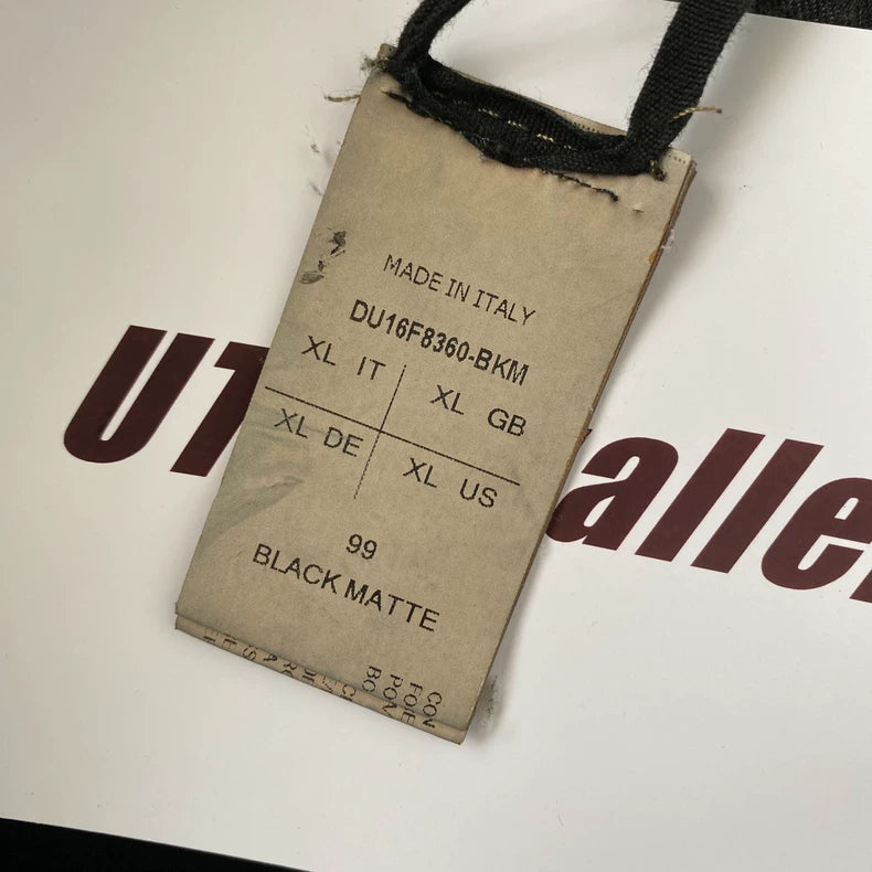 Rick Owens Air Cut Waxed Denim Jeans