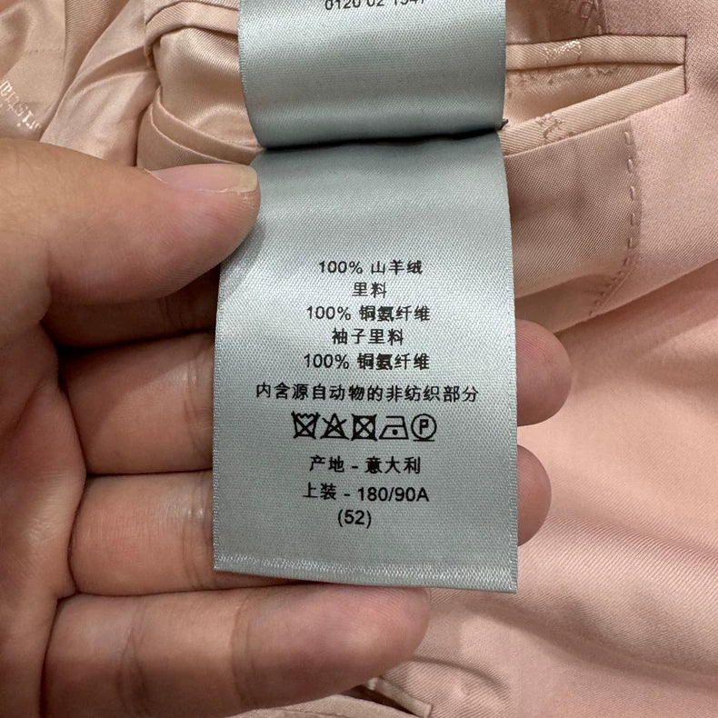 Dior Wool Double-Breasted Suit Jacket-zp