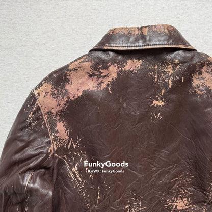 Kapital × Lewis Leathers Leather Jacket