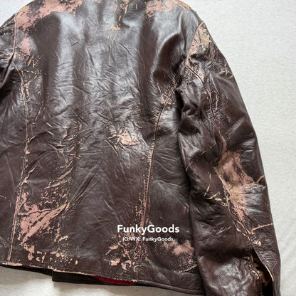 Kapital × Lewis Leathers Leather Jacket