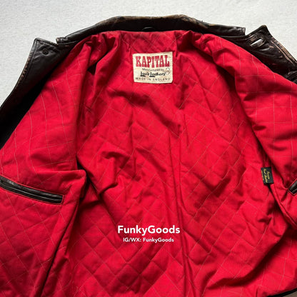 Kapital × Lewis Leathers Leather Jacket