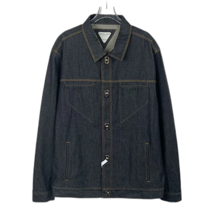 Bottega Veneta Denim Jacket in Dark Blue