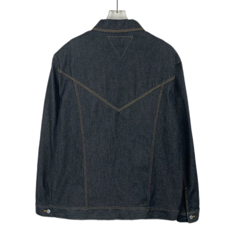 Bottega Veneta Denim Jacket in Dark Blue