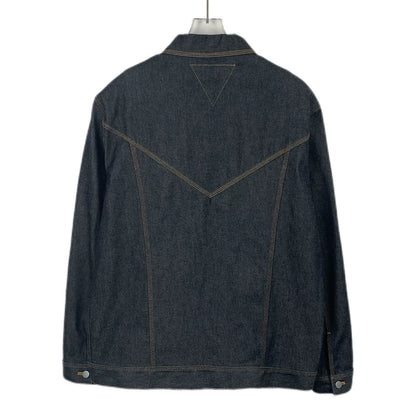 Bottega Veneta Denim Jacket in Dark Blue