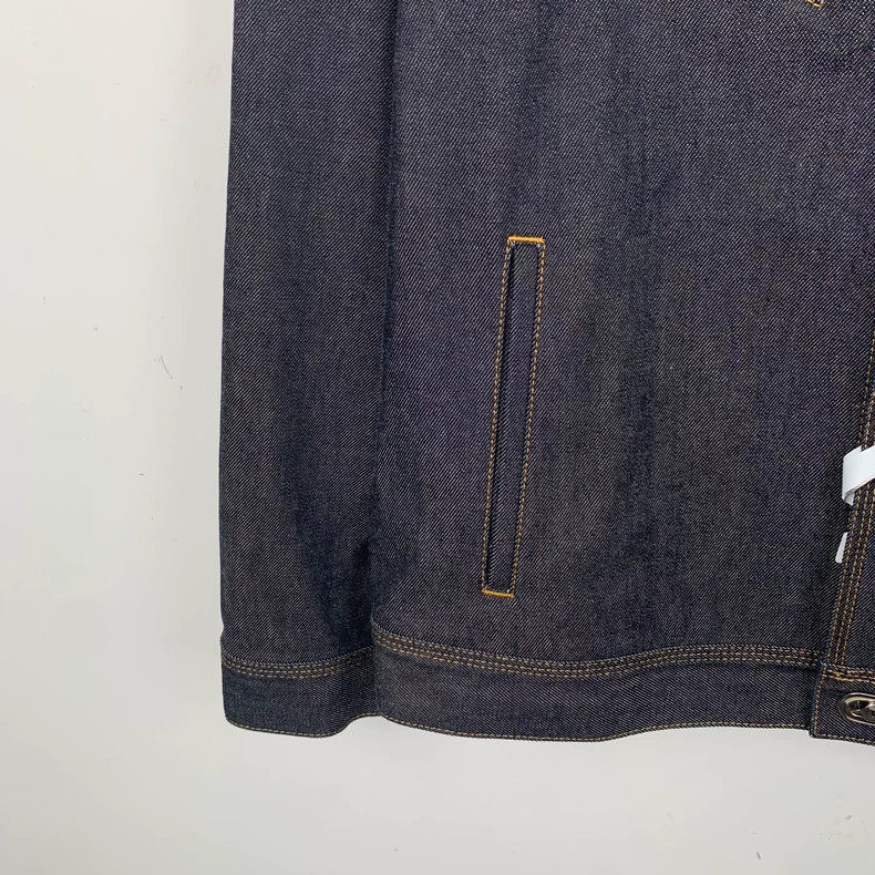 Bottega Veneta Denim Jacket in Dark Blue