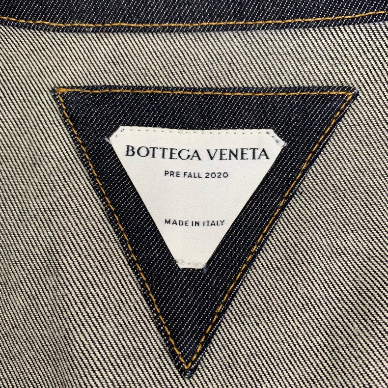 Bottega Veneta Denim Jacket in Dark Blue