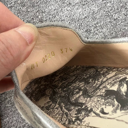 Dior Embroidered Mule Slippers