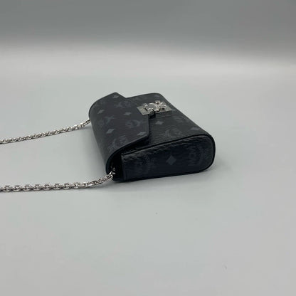 MCM Classic Print Envelope Chain Crossbody Bag