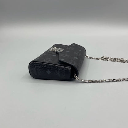 MCM Classic Print Envelope Chain Crossbody Bag