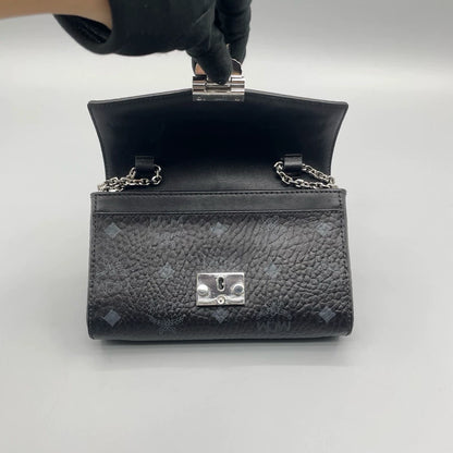 MCM Classic Print Envelope Chain Crossbody Bag