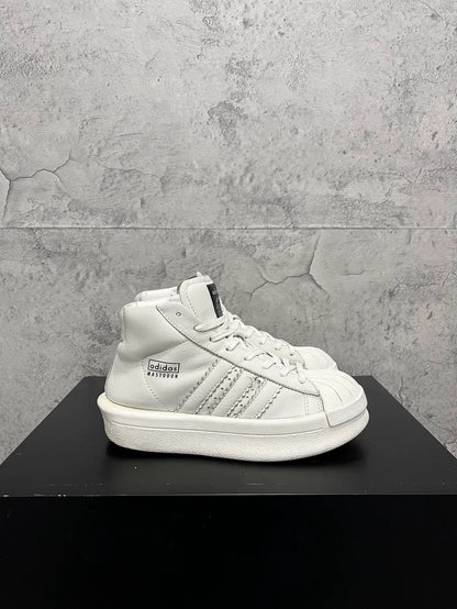 Rick Owens Adidas White Shell Sneakers-yf