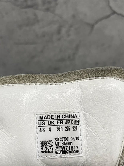 Rick Owens Adidas White Shell Sneakers-yf