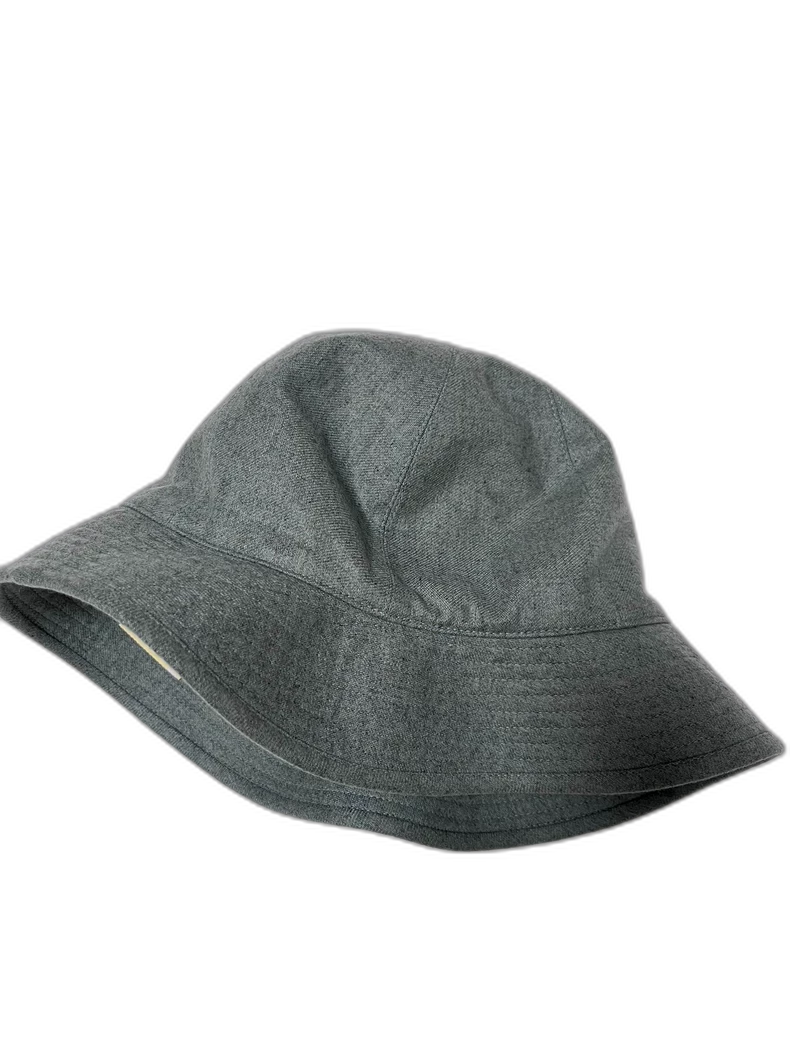 Grey Fisherman Hat by Hermes