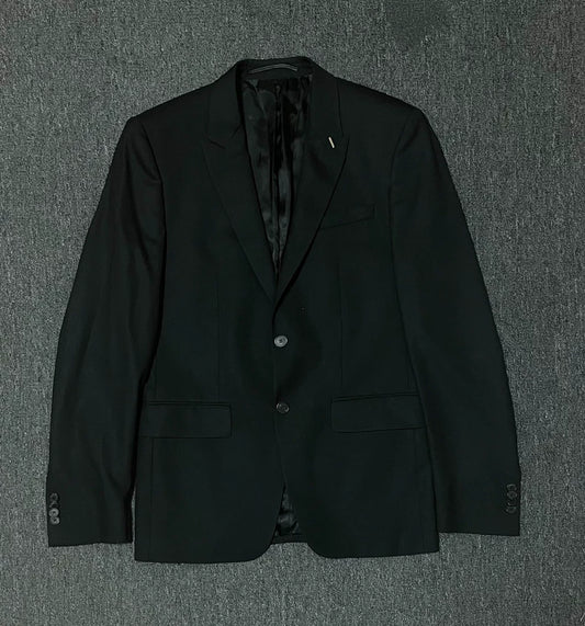 Givenchy Wool Suit Jacket Black-yf
