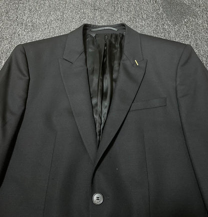 Givenchy Wool Suit Jacket Black-yf