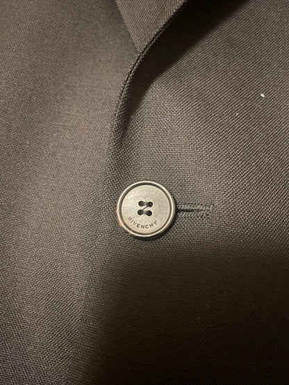 Givenchy Wool Suit Jacket Black-yf