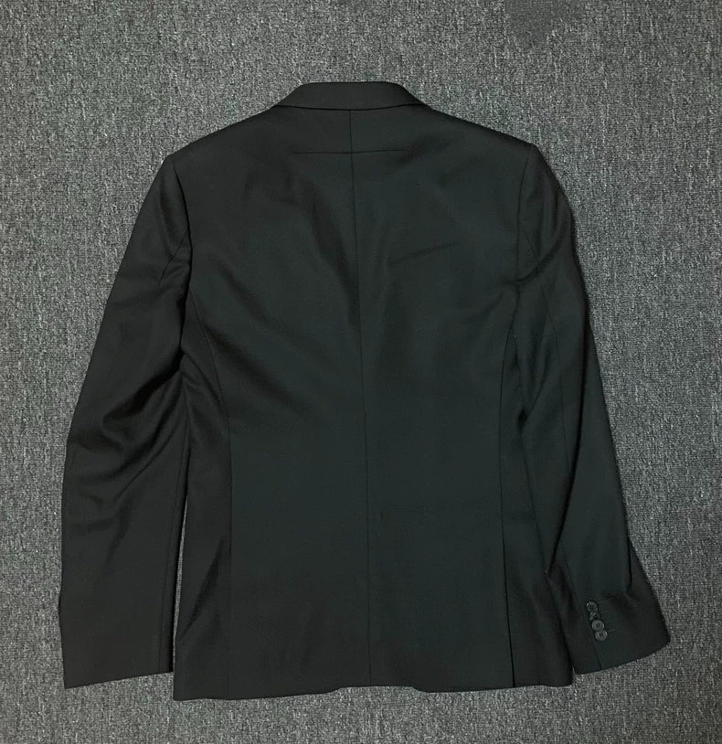 Givenchy Wool Suit Jacket Black-yf