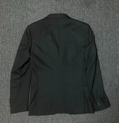 Givenchy Wool Suit Jacket Black-yf