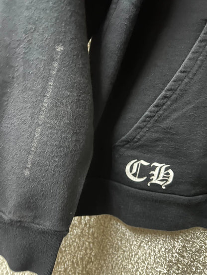 Chrome Hearts Zip-Up Hoodie Sweatshirt