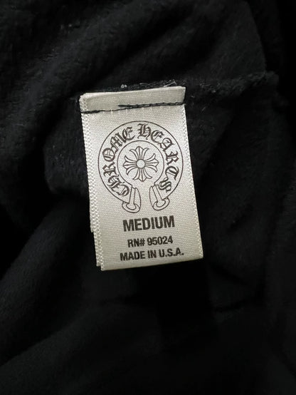 Chrome Hearts Zip-Up Hoodie Sweatshirt