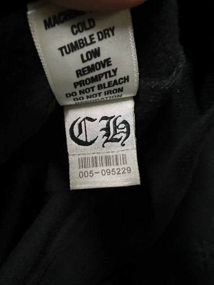 Chrome Hearts Zip-Up Hoodie Sweatshirt