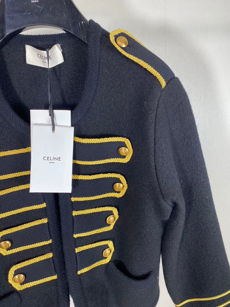 Celine Double-Breasted Jacket with Tag