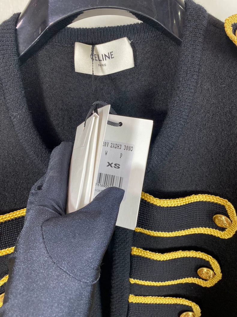 Celine Double-Breasted Jacket with Tag